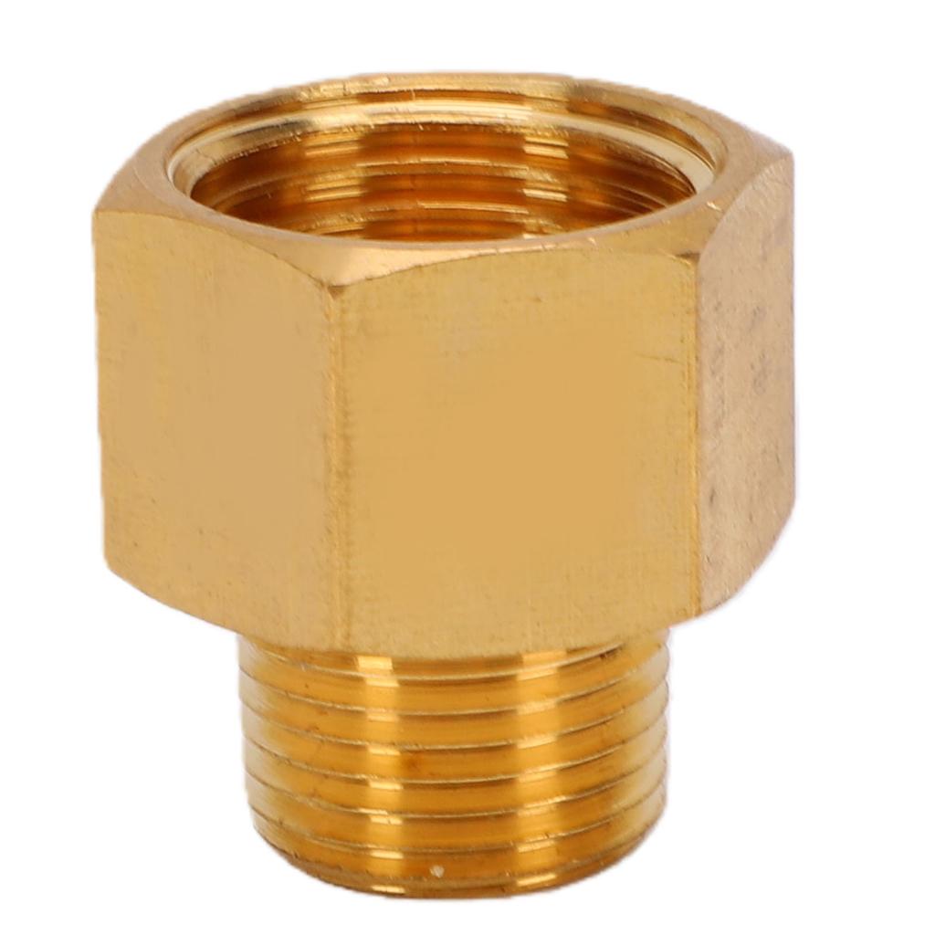 1 2in NPT Female To 3 8in NPT Male Thread Reducer Adapter Brass Pipe Fitting for Air Water Oil Fuel
