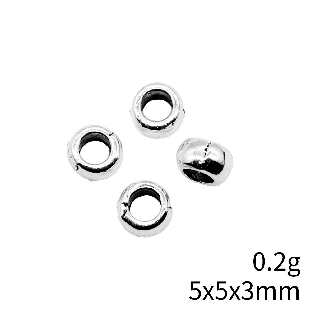 New Year's Day Jewelry Findings Small Torus Spacer Beads Accessories Parts Backpack Accessories