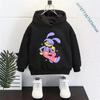 Y2K Vintage The Amazing Digital Circus Kinder Kapuzenpullover Langarm Cartoon Cosplay Kostüm Junge Mädchen Sport Außenmantel