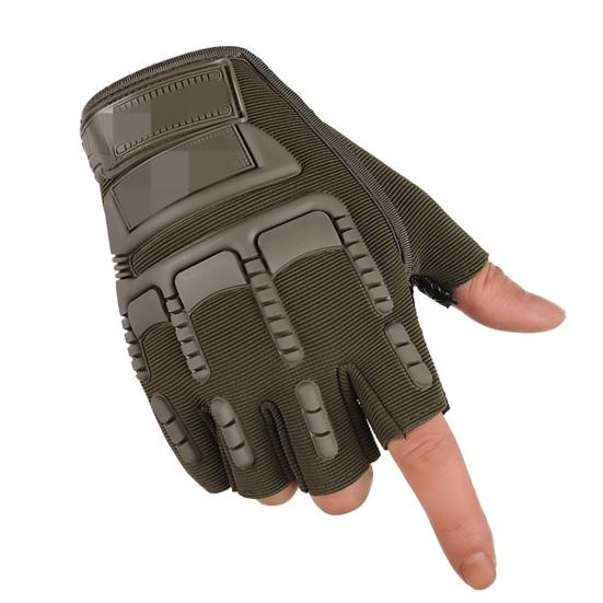 Herren Armee Militär Outdoor Kampf Fahrrad Airsoft Halbfingerhandschuhe