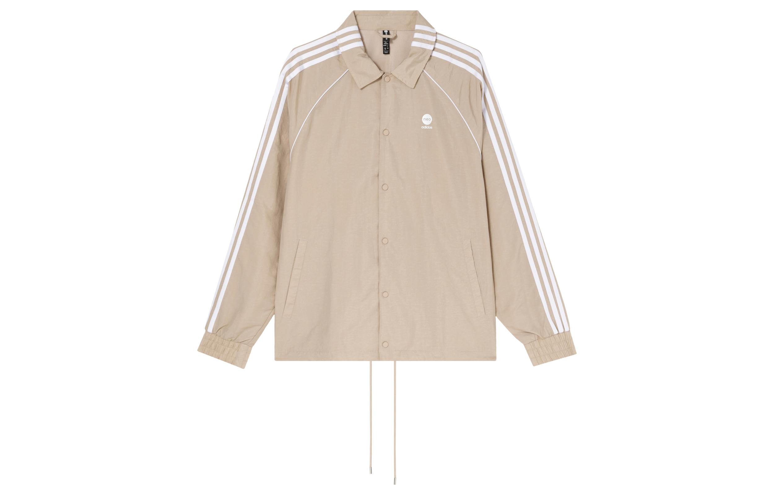 Adidas Jackets Men s Khaki Lapel Moderate Other IA6789 L