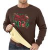Men Sweatshirt Christmas Shirt Long Sleeve Funny Holdiay Crewneck Xmas Tops