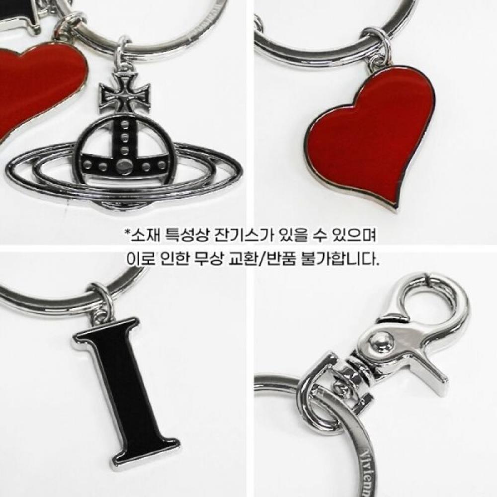 VIvIenne Westwood GallerIa Luxury VIvIenne Westwood 25ss I Love Orb Key rIng 8203011eu S0021..