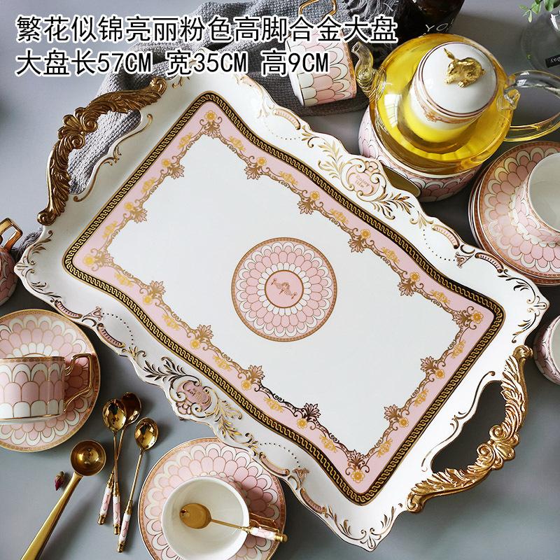 Household Flower Teapot Set, Glass Boiled Fruit Teapot, Ceramic Afternoon Tea Flower Fruit Teacup Tea Set, Candle Heating