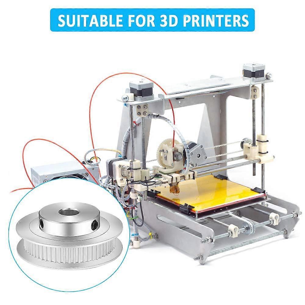 Gear Synchronous wheel Pulleysilver-3pcs