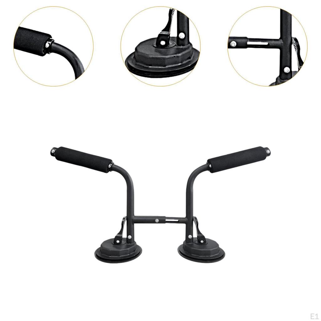 Pomocnik do załadunku kajaka na pojazd Rolka Mocowanie na przyssawkę Uchwyt Aluminiowy Popychacz do łodzi Regulowany