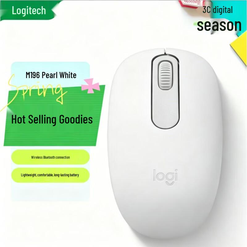 

Logitech M196 Wireless Bluetooth Mouse