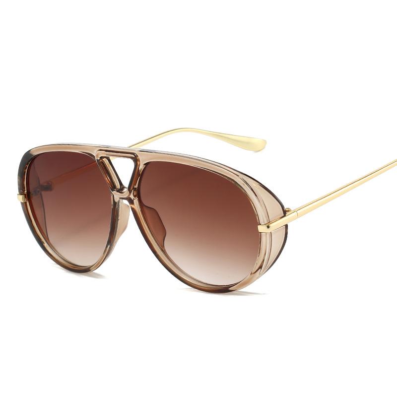 Fashion Stylish Sun Glasses Women Pilot Shape Anti-glare Sunglasses Man Holiday Travelling Sunglass Women