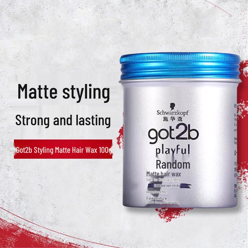 Schwarzkopf got2b Flexible Matt Hair Wax