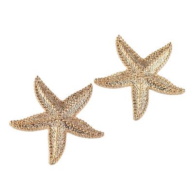 Exaggerated Starfish Stud Earrings Bohemian Starfish Pendant Earrings  Beach