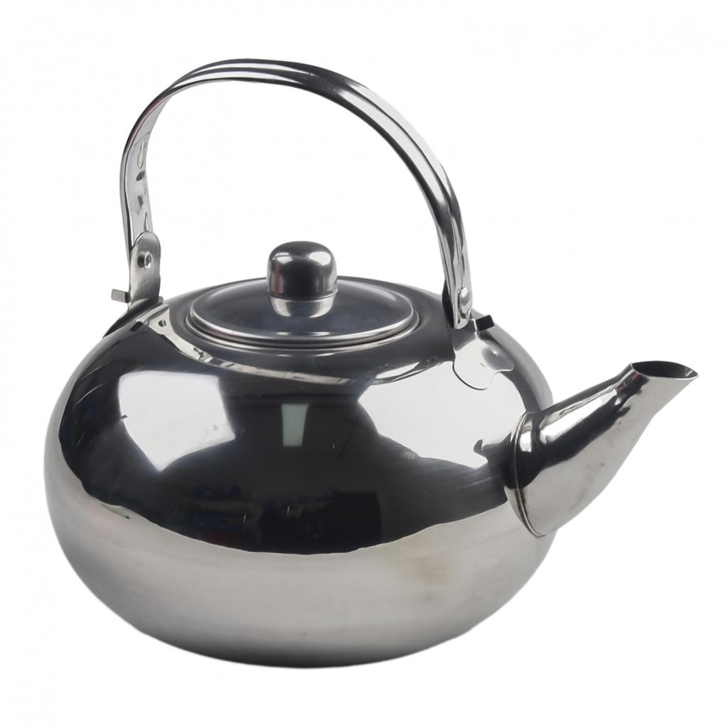 Portable Stainless Steel Kettle for Outdoor Use and Everyday Beverage Heating