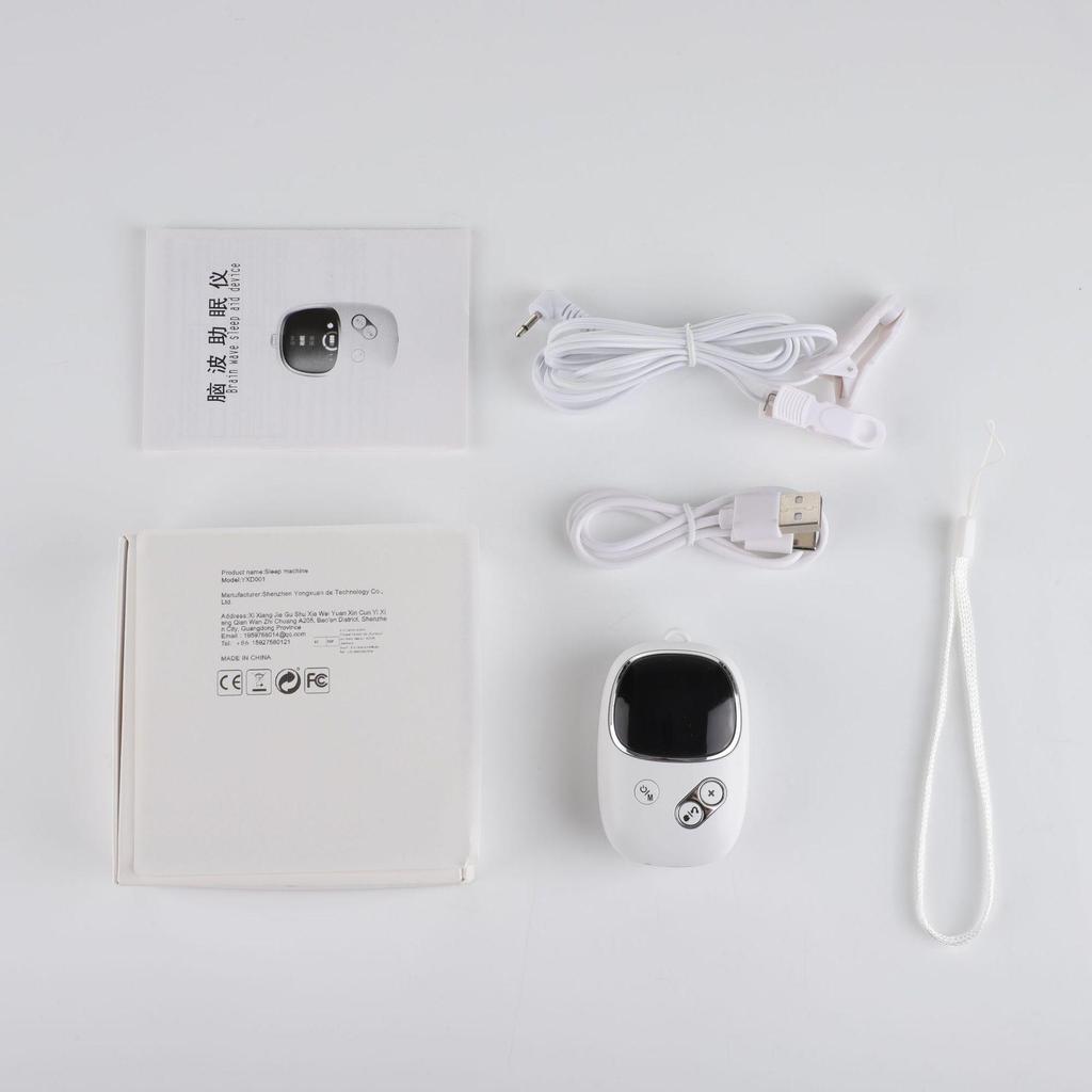 Dispositif intelligent de sommeil USB multi-modes: Combinaison Clip d'Oreille et Manuel pour un Sommeil Rapide