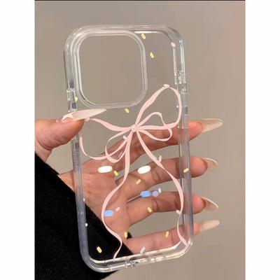 Ribbon Bow for Apple 17 Mobile Phone Case for IPhone16promax Cartoon 15plus New Style 14 Personality
