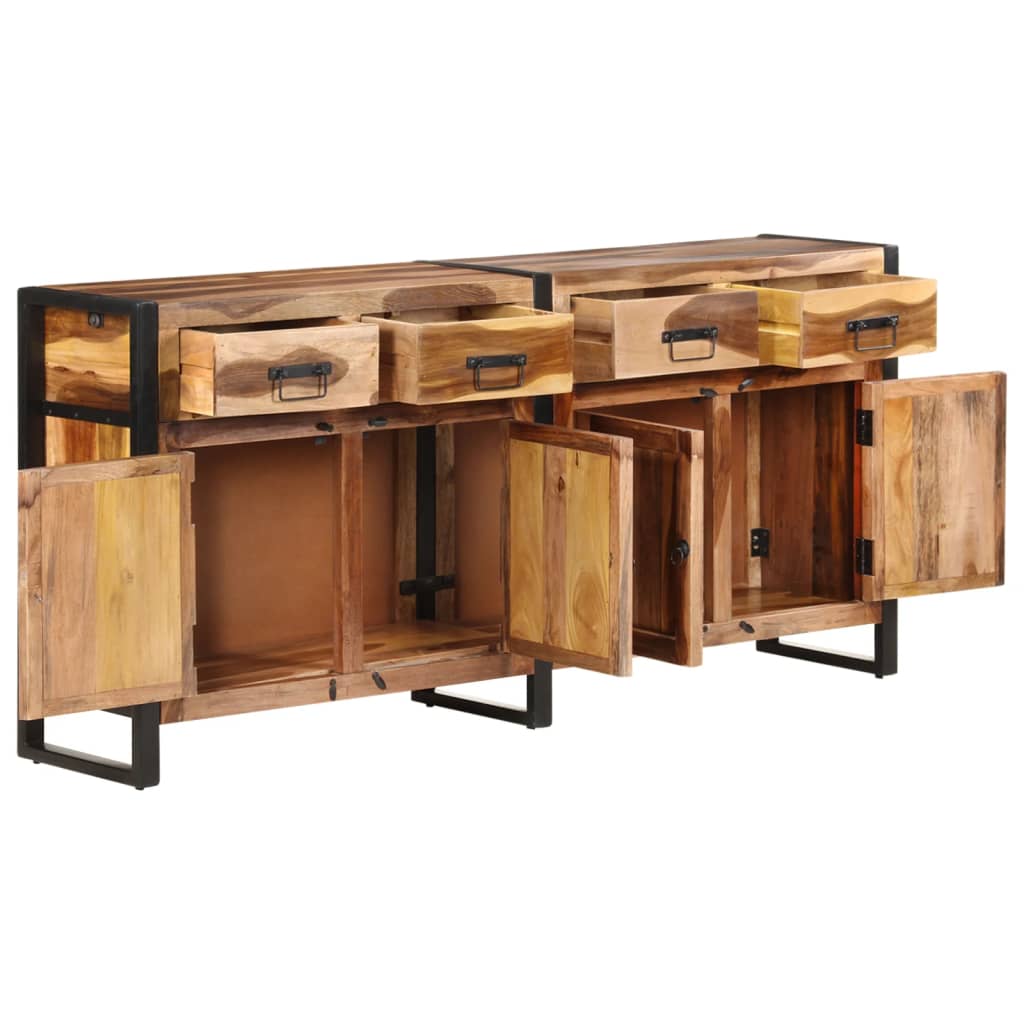 Sideboard 172x35x80 cm Solid Acacia Wood Honey Color