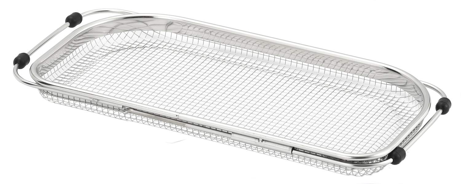 

Kanei Kogyo Shape Line Mesh Sink End Made in Japan Basket, Flat, SH-038,