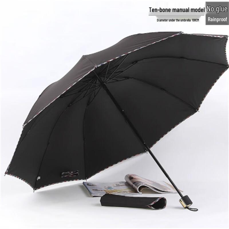 Ximengyuan Unisex Manual 10-Rib Umbrella
