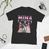 Novelty Kpop T-Twice Mina 90s T-Shirts for Men Crewneck Pure Cotton T Shirt Short Sleeve Tee Shirt Original Tops