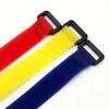 10/50pcs Cable Ties Reusable Self Adhesive Width 20mm Hook Loop Bundle Fastener Nylon Strap Reverse Buckle Line Wire Organizer