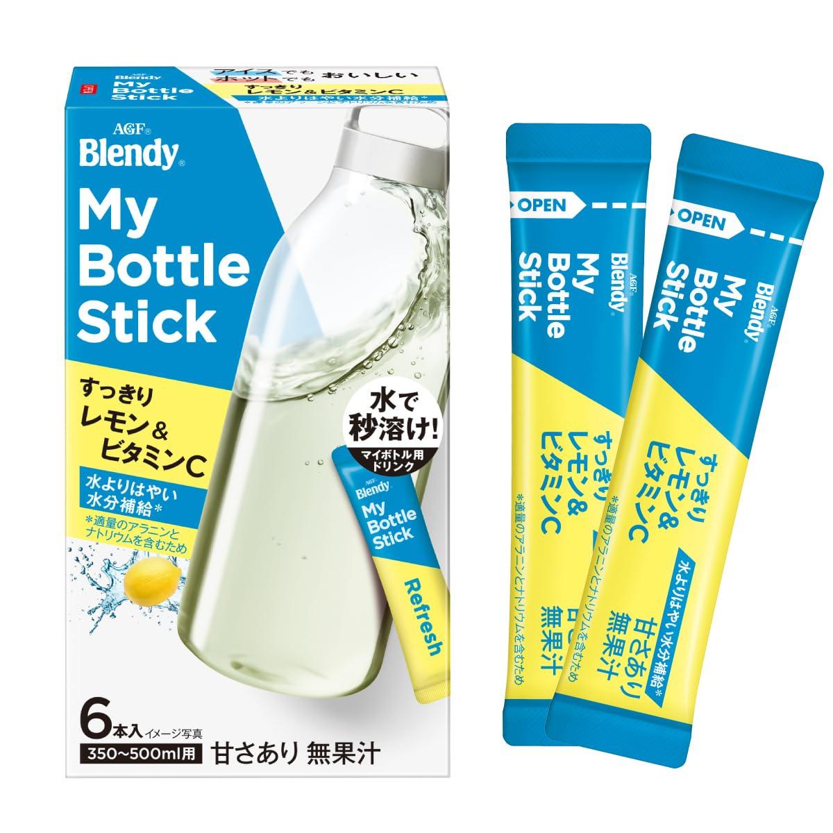 

AGF Blendy My Bottle Stick Освежающий лимон Витамин 6 стиков x 3 коробки Вода и C, [Лимонная вода] [Поддержка гидратации] [Для бутылок]
