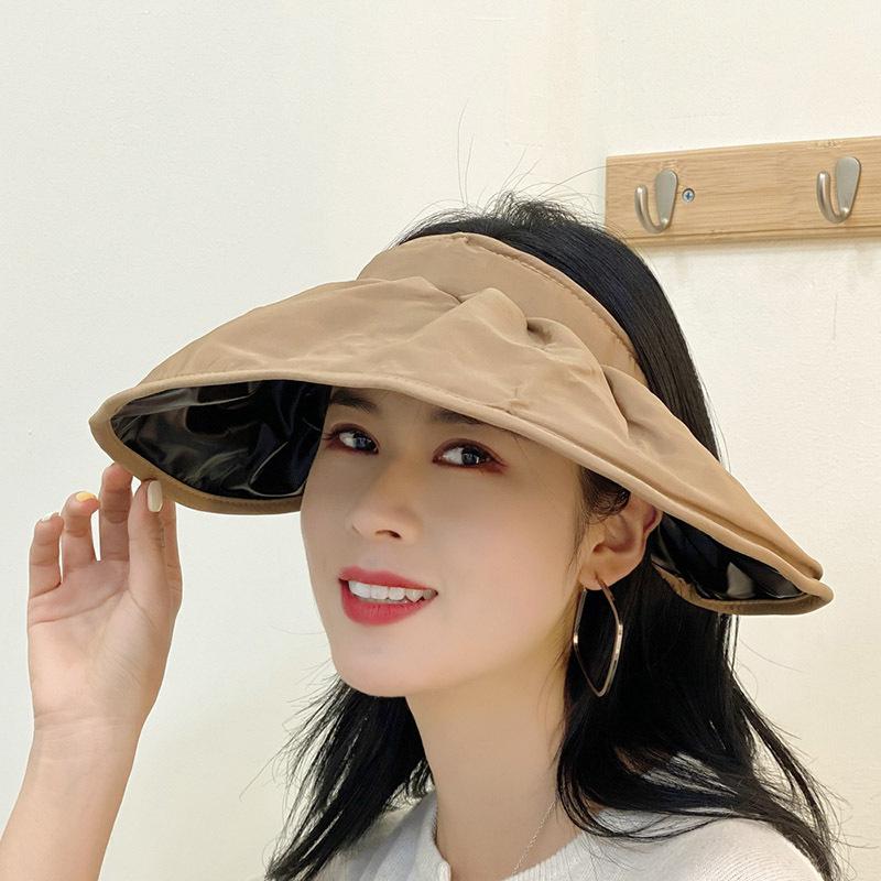 Headband shell hat women's sun hat sun protection korean style fisherman hat sun hat