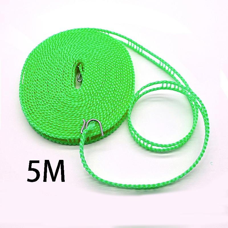 

A sturdy and thick windproof clothesline, suitable for both indoor and outdoor use with no drilling required.