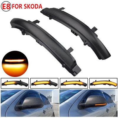 Dynamický blinkr pro Skoda Octavia MK2 A5 SuperB B6 3T LED směrové světlo zrcátka 2009 2010 2011 2012