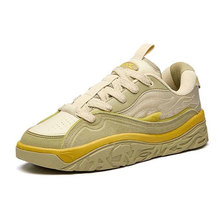 Anta Hot Increased Low-Top Sneakers Men Sneakers Granular-Beige 912238083-4