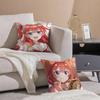 The Quintessential Quintuplets-MT Nakano Itsuki Pillow Case Comfort Sofa Bed Silky Elegant Invisible Zipper Pillow Cushion Cover