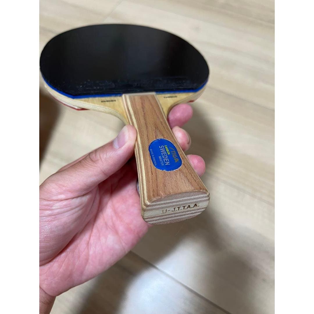 Used STIGA Swedish Carbon table tennis racket