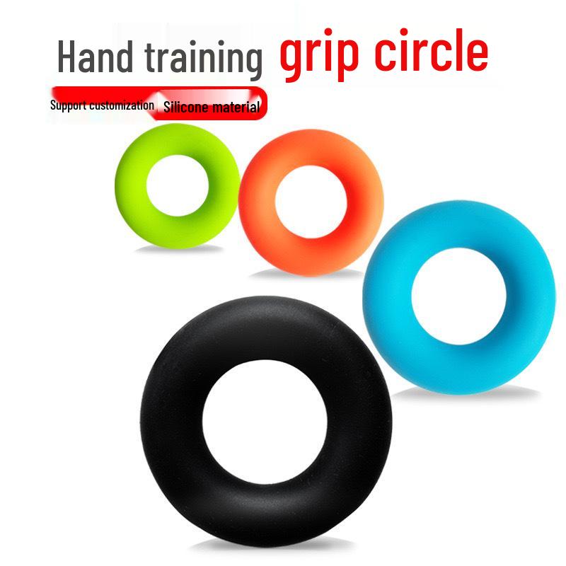 Silicone Grip Ring for Hand Rehabilitation and Strength Training