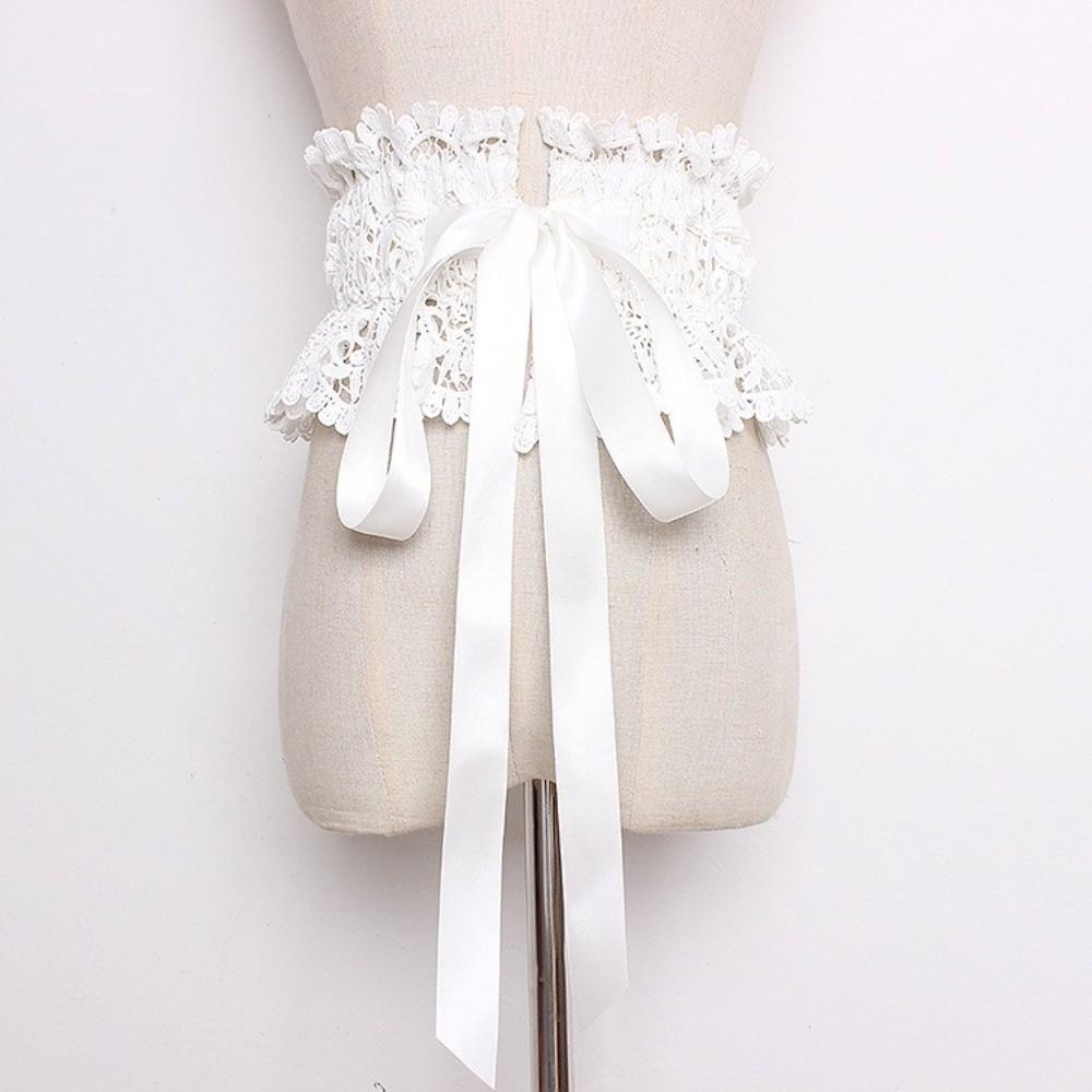 Elastic Bowknot Cinch Belt Elegant Dress Waistband Versatile Waist Corset  for Women