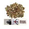 300Pcs Rivet Nut Metric Imperial Combination Set Color Plated Zinc Carbon Steel M3‑M8