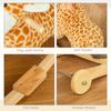 Schaukel-Tier Giraffe mit Soundeffekt, Rädern, Griffen, Plüsch Schaukeltier für Babys, Schaukelsitz für Kleinkinder 3-6 Monate