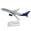 Pre-Built Model Aircraft 16cm for Russian Airlines A330 Alloy Finished Aircraft Model Suitable for Collection Airplane Model Kit