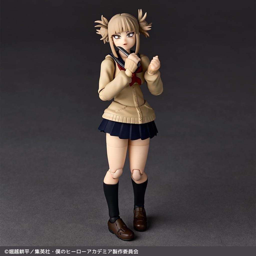 Kaiyodo Revoltech My Hero Academia Toga Approximately 130mm Painted and POM Action NR072 Himiko, Tall, Non-scale, PVC, ABS, Figure,