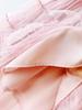 Layered Organza Long Fairy Cake Dress with Half Skirt
