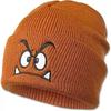 1PC Ladies' Warm Pullover Hat with Emoji Pattern, Warm Hat Without Brim, Suitable for Daily Commuting and Outdoor Sports Use