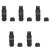 5Pcs Outdoor Electrical Cable Connector IP68 Waterproof 3 Core Wire Connectors 7?10mm
