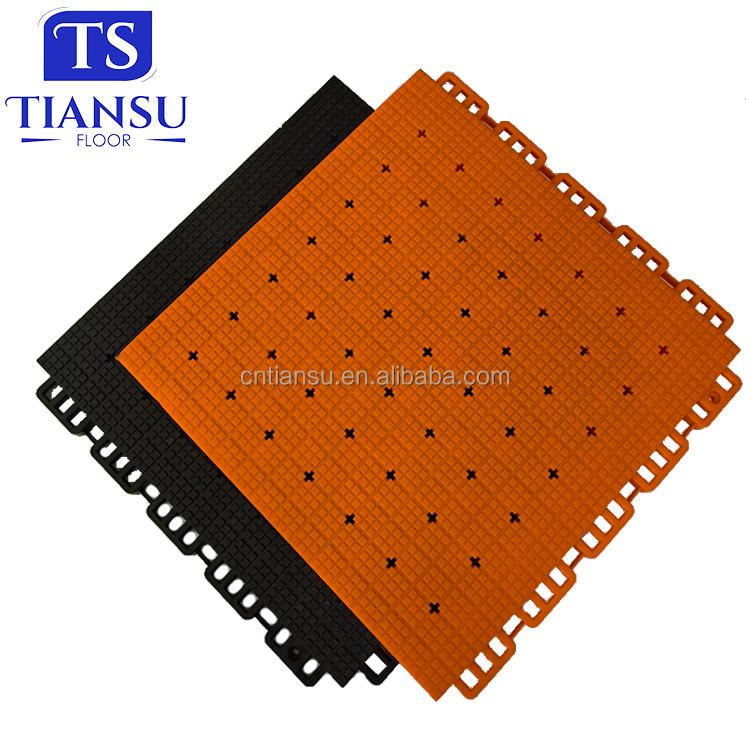 Modular Sports Floor Tile Interlocking Racket Basketball Court Floor Material Surface разноцветный