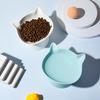 Wide Mouth Cat Bowl Cat Food Basin Ceramic High Foot Protection Cervical Spine Anti-knock Dog Bowl Pet Drinking Water Food Bowl