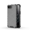 Transparent Phone Case For iPhone 16e Anti-knock Honeycomb Armor Back Case For iPhone 16e Cover For iPhone 16e Case 6.1 inch