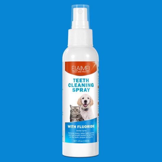 120ml Haustier Mundspray Inhaltsstoff Sicherheit Natürliche Materialien Haustier Katze Hund Atem