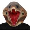 Halloween Animal Cobra Mask, Scary Snake Latex Headgear, Halloween Horror Realistic Animal Costume Prop