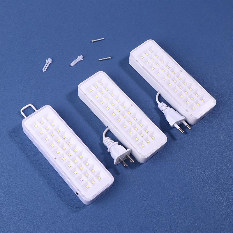 30 Led Beads Emergency Evacuation Light Fire Fighting Lamp Wall-Mounted Smart Led Bulb Dimmable Power Failure Emergency Lighting