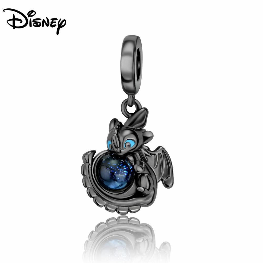 925 Silver Disney Charms Dragon series Beads Pendants Fit For Necklace Original Bracelet DIY Festival Women's Party Gifts