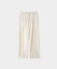 Jeilium Cotton Summer Essential Drawstring Pants Ivory