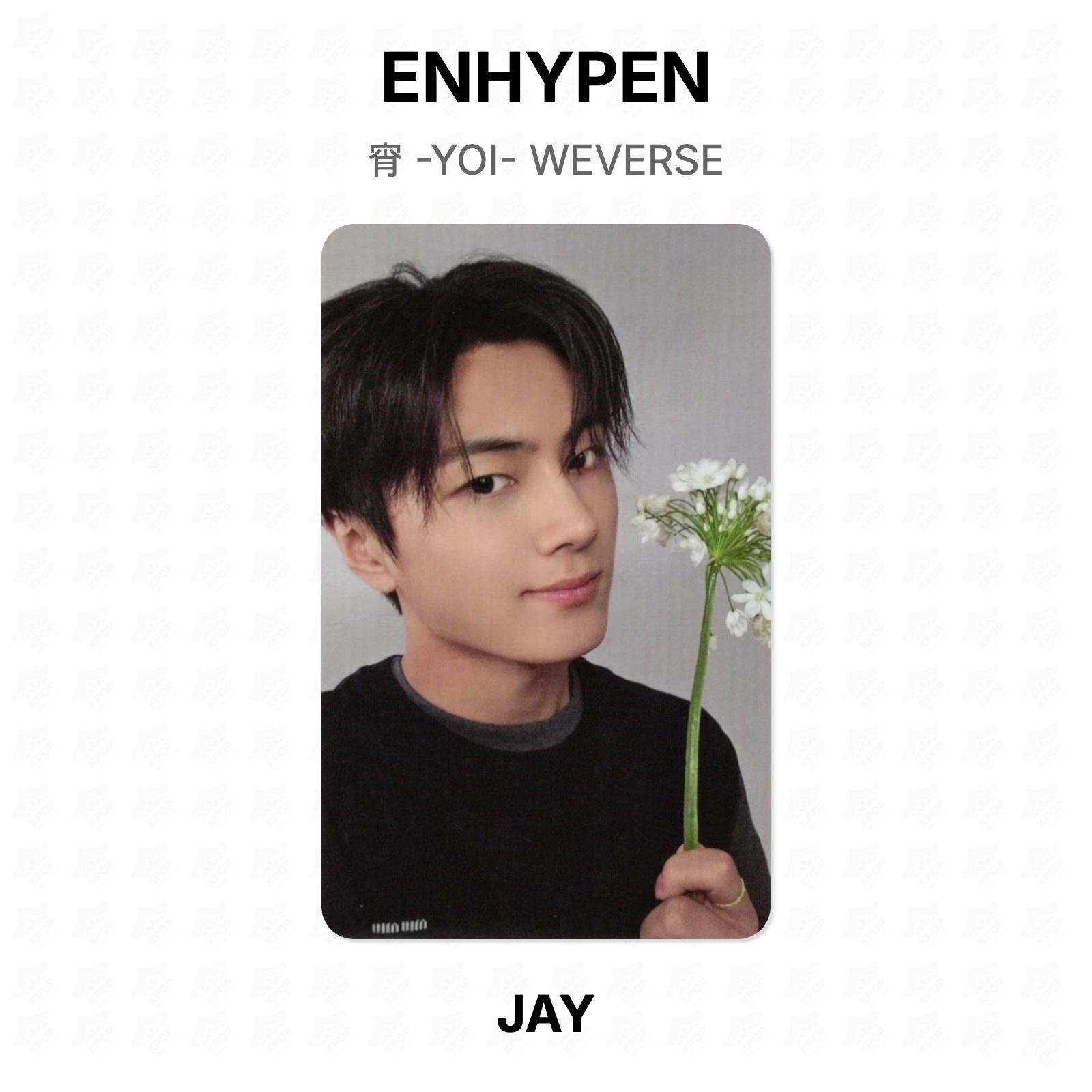 ENHYPEN -YOI- Официальная фотокарточка WEVERSE JAY