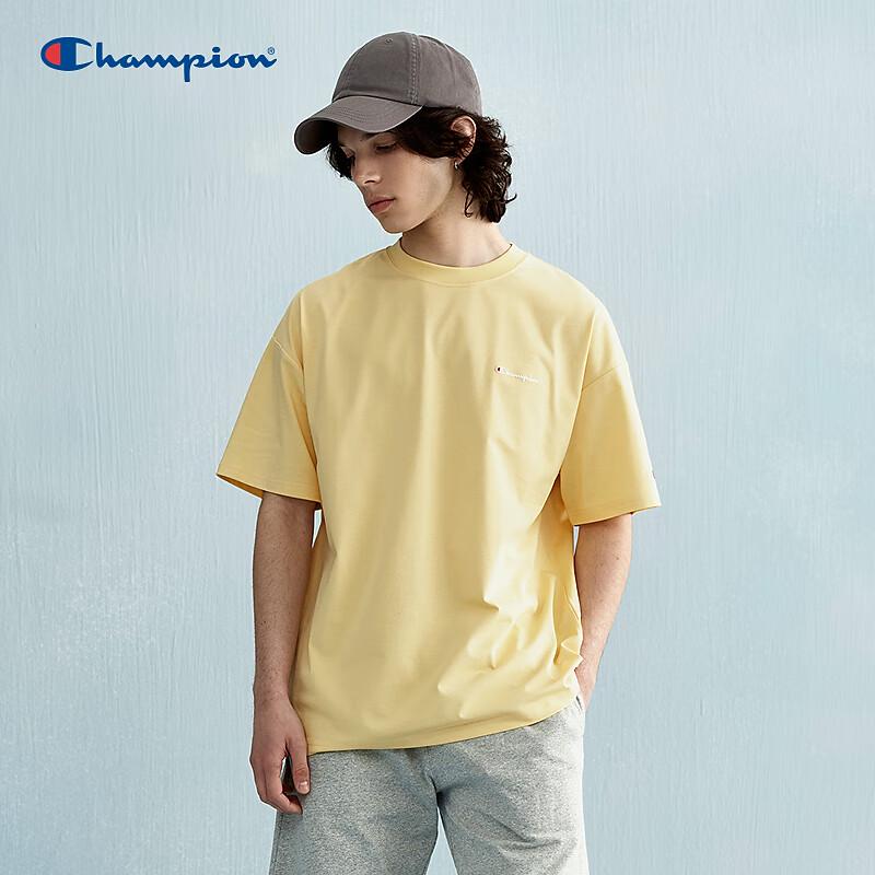 Champion Cool-Sense Embroidered Loose-Fit Short Sleeve T-Shirt M