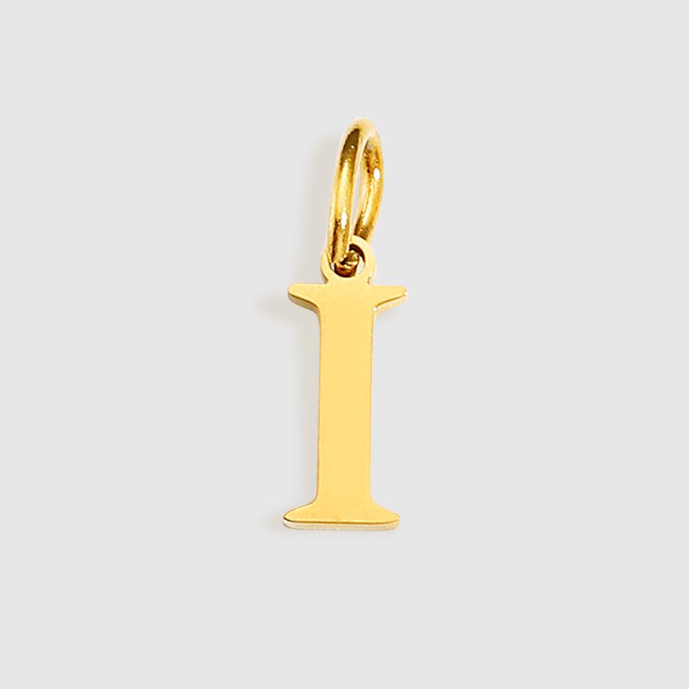 EMANCO Initial Alphabet Pendant Stainless Steel Charms for Making Necklace Minimalism Accessories Women's Jewelry Wholesale