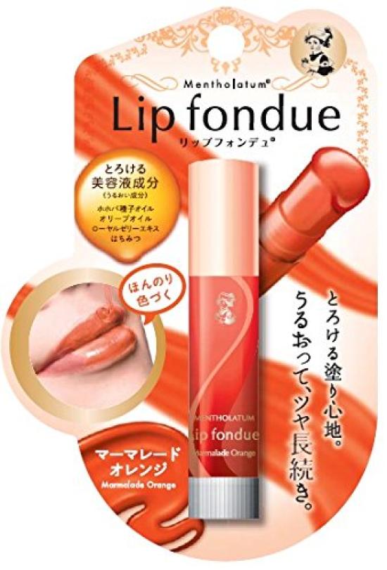 

Mentholatum Lip Fondue Marmalade Orange 4.2g